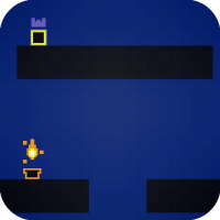 Neon King - A local multiplayer Platformer
